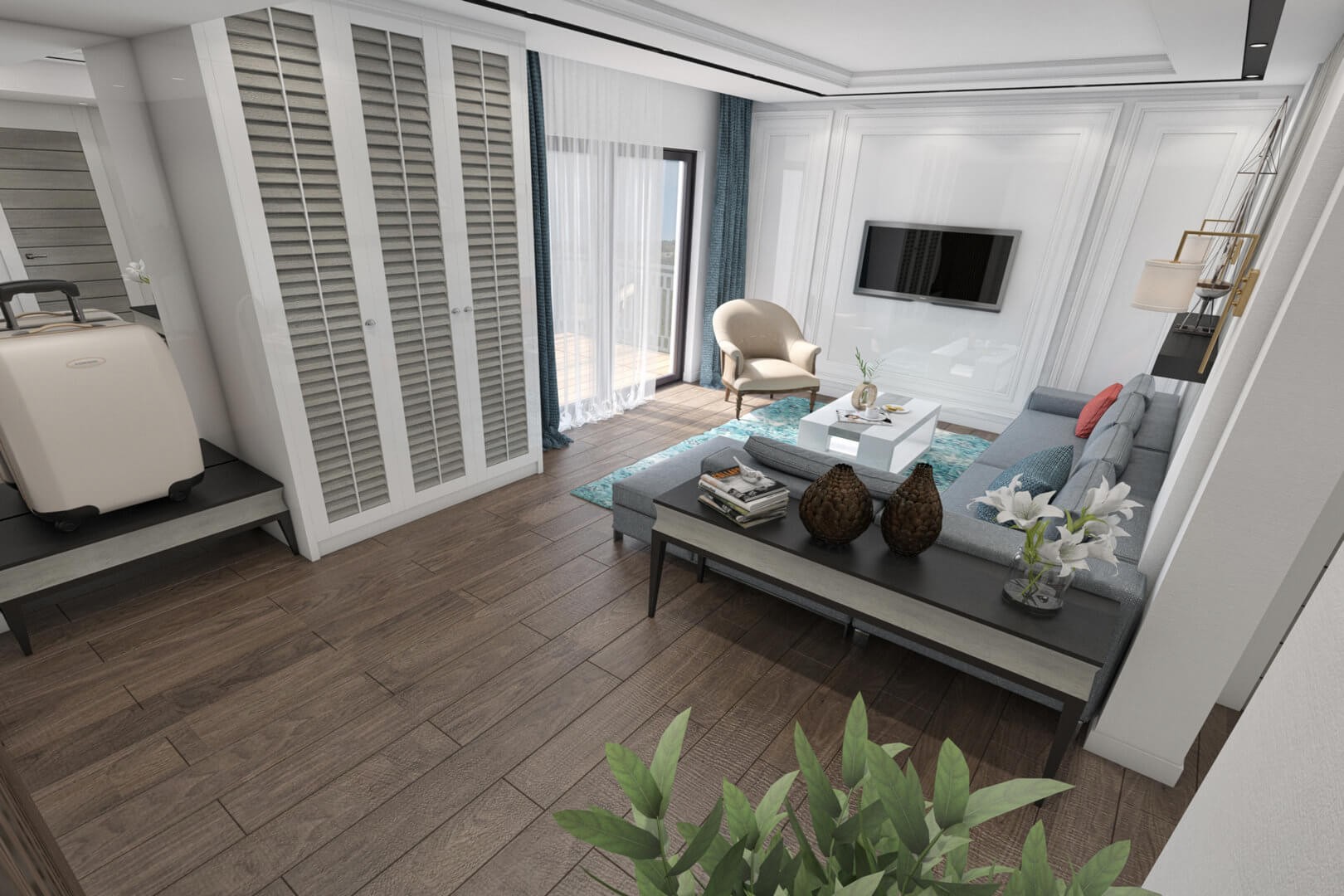 Gallery Deluxe dvosoban apartman sa balkonom 6