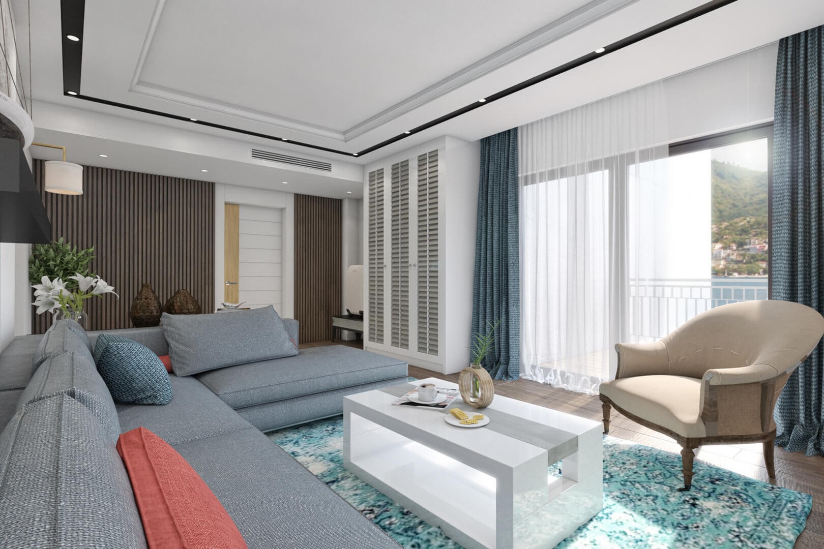 Gallery Deluxe dvosoban apartman sa balkonom 1